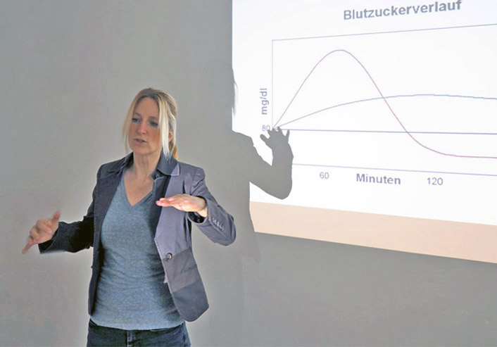 Kirstin Meyer Vortrag gesunde Ernährung